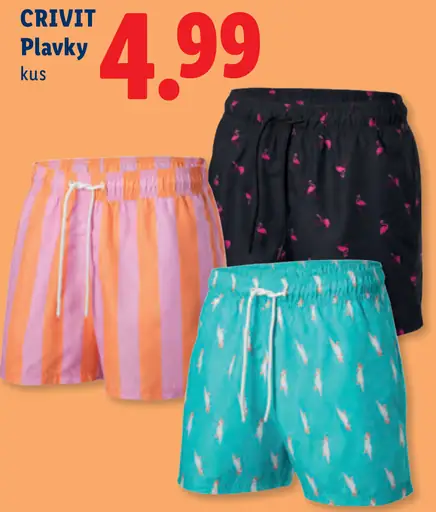 Crivit pánske plavky šortky