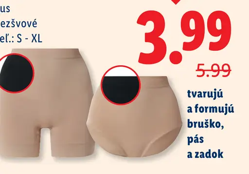 Esmara Formujúce nohavičky