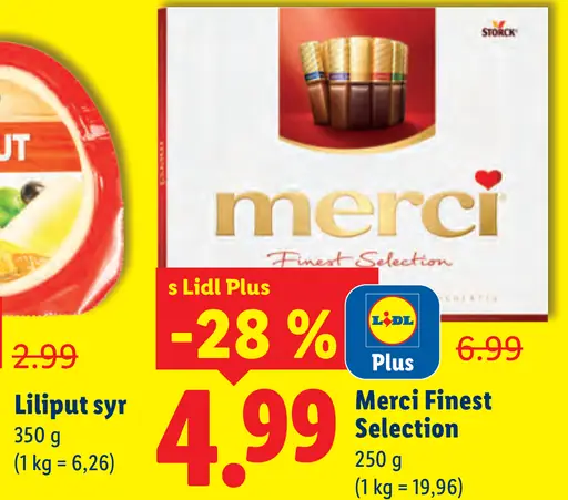 Merci Finest Selection pralinky