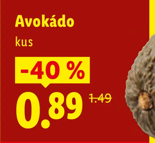 Avokádo zrelé čerstvé