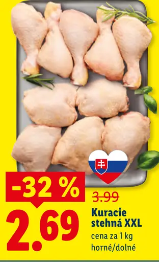 Kuracie stehná XXL