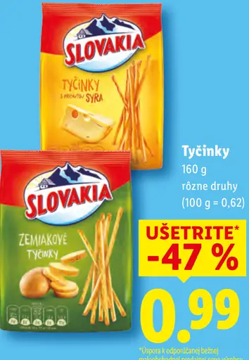 Slovakia Tyčinky syrové