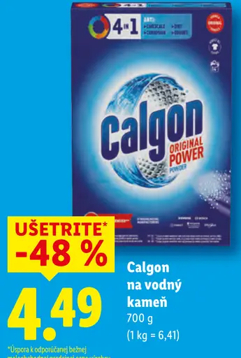 Calgon prášok na vodný kameň