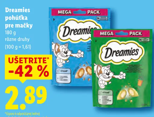 Dreamies pochúťka pre mačky