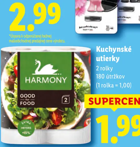 Harmony kuchynské utierky