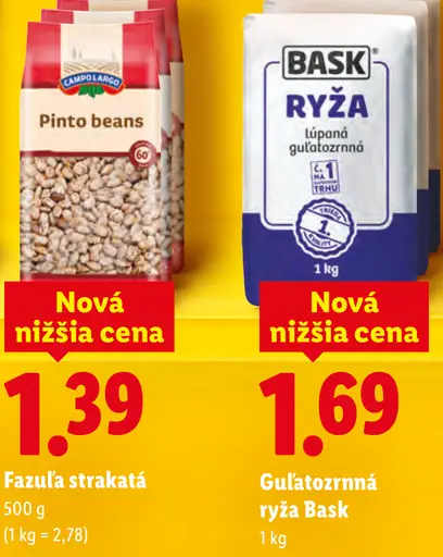 Campo Largo fazuľa strakatá