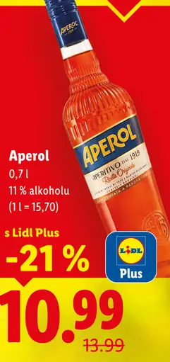 Aperol bitter likér