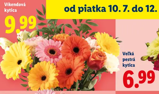 Vikendová kytica mix kvetov