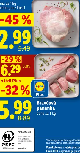 Bravčová panenka čerstvá