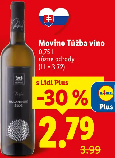Movino Túžba víno rôzne odrody