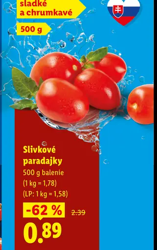 Slivkové paradajky