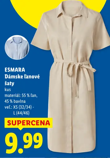 Esmara Dámske tunikové šaty