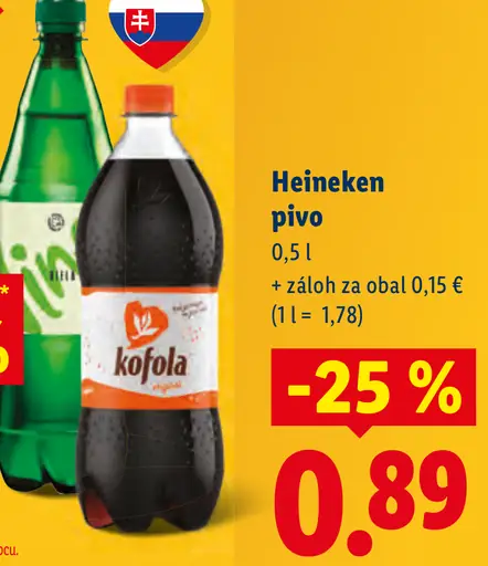 Heineken plechovka