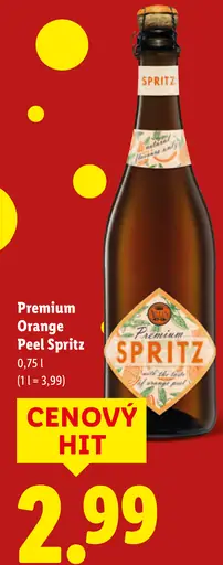 Premium Orange Peel Spritz ovocný koktejl
