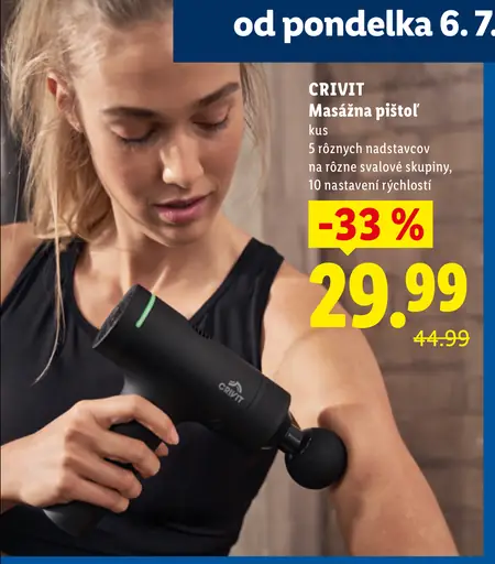 Crivit Masážna pištoľ