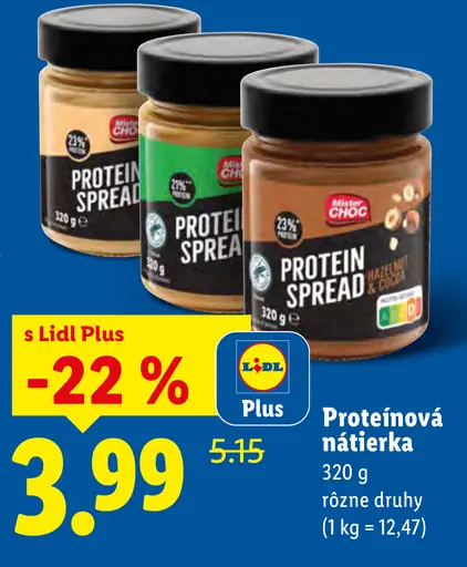 Choc Choc Protein Spread proteínová nátierka