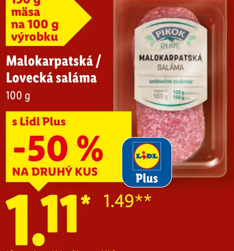 Pikok Pure Malokarpatská saláma
