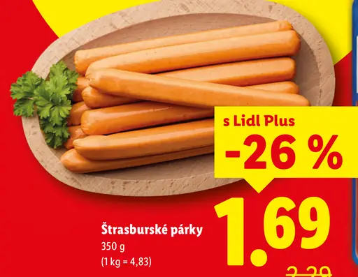 Dulano Štrasburské párky