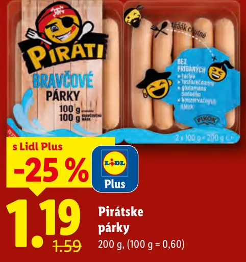 Piráti Bravčové párky