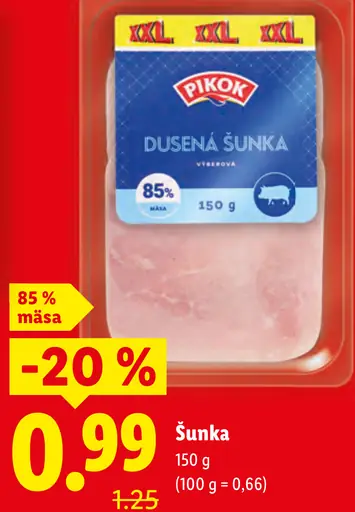 Pikok Dušená šunka