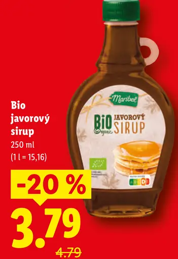 Maribel Bio Javorový sirup