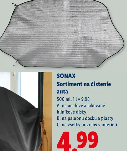 Sonax Sortiment na čistenie auta