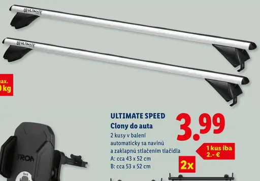 Ultimate Speed strešný nosič