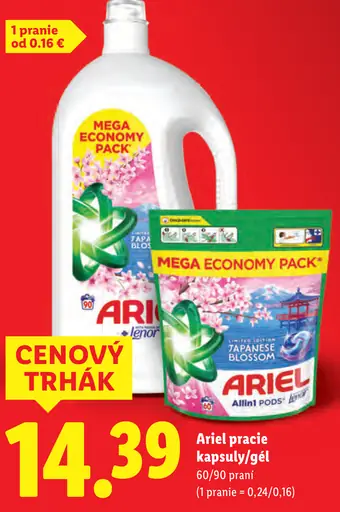 Ariel pracie kapsuly