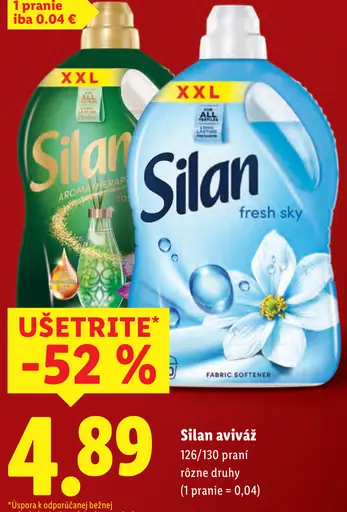 Silan aviváž rôzne druhy