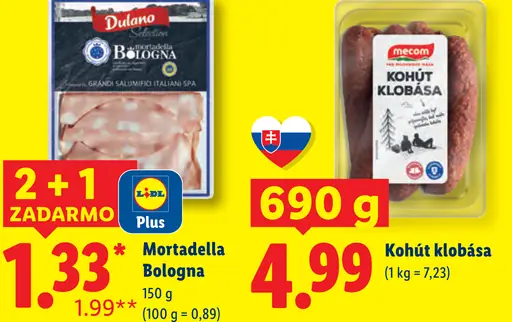 Mecom Kohút klobása