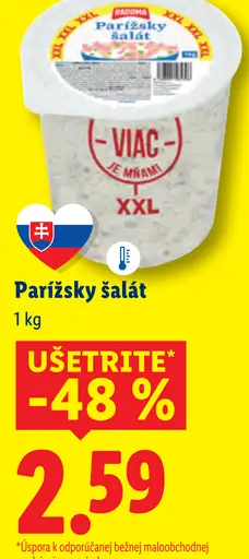 Parížsky šalát