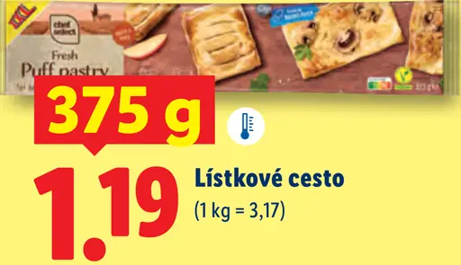 Listkové cesto