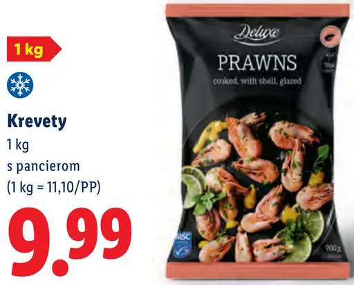 Krevety s pancierom
