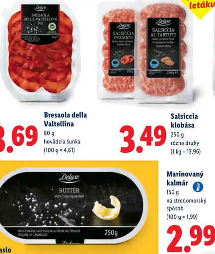 Deluxe Bresaola della Valtellina hovädzia šunka