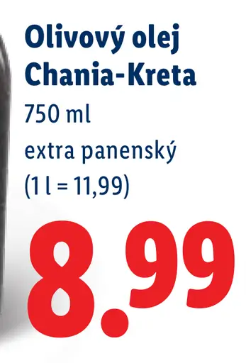 Deluxe Olivový olej Chania-Kreta