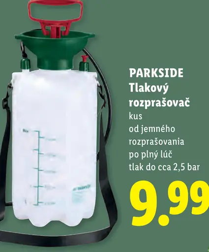 Parkside Tlakový rozprašovač