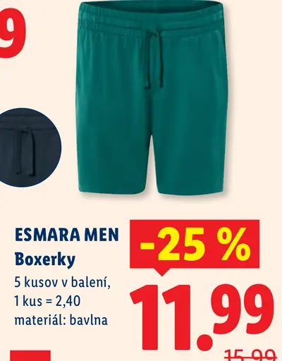 Esmara men Boxerky