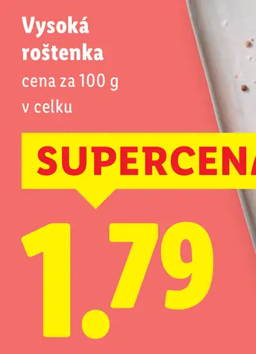 Vysoká roštenka v celku