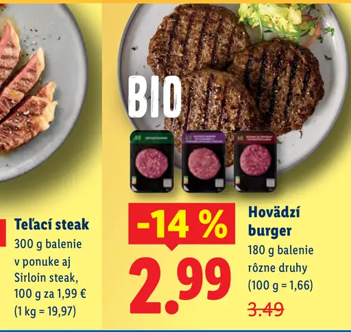 Hovädzí burger