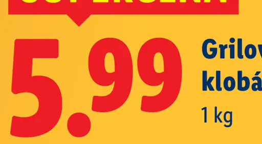 Grilovacie klobásy