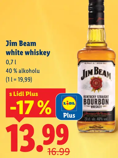 Jim Beam White whiskey