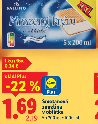 Ballino Smotanová zmrzlina