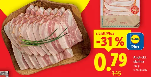 Pikok Anglická slanina