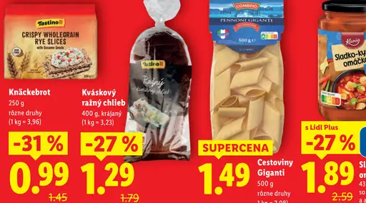 Tastino knäckebrot