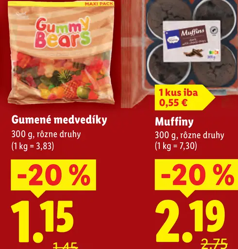 Gumené medvedíky