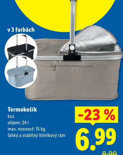 Termokošík v troch farbách
