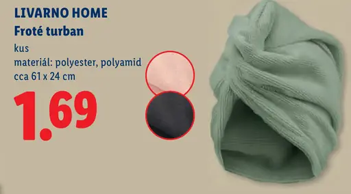 Livarno Home froté turban