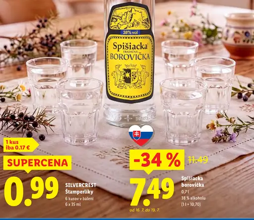 Spišiacka Tradičná borovička