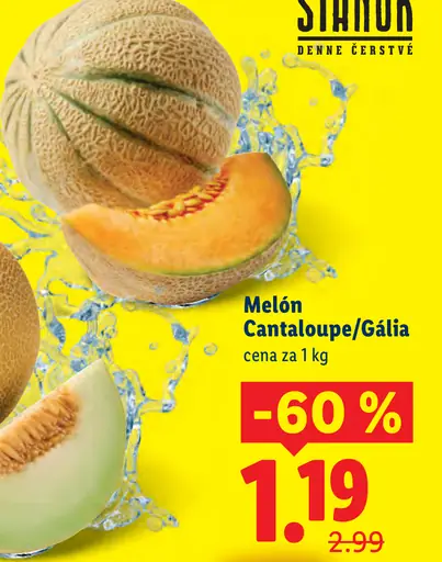 Melón Cantaloupe/Gália