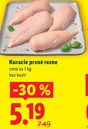 Kuracie prsné rezne